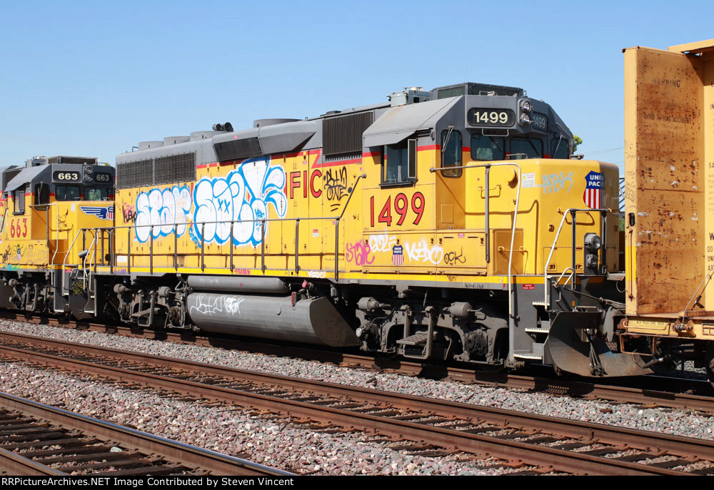 Union Pacific GP40m-2 #1499